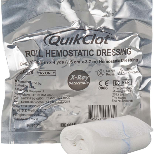 QuikClot Hemostatic Dressing
